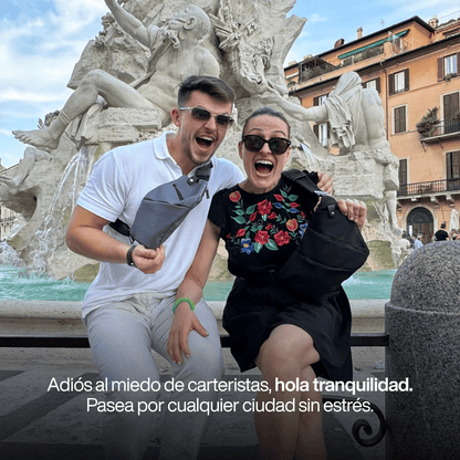 Trekka™ La MEJOR Bandolera Antirrobo Que Encontrarás - Opulenco
