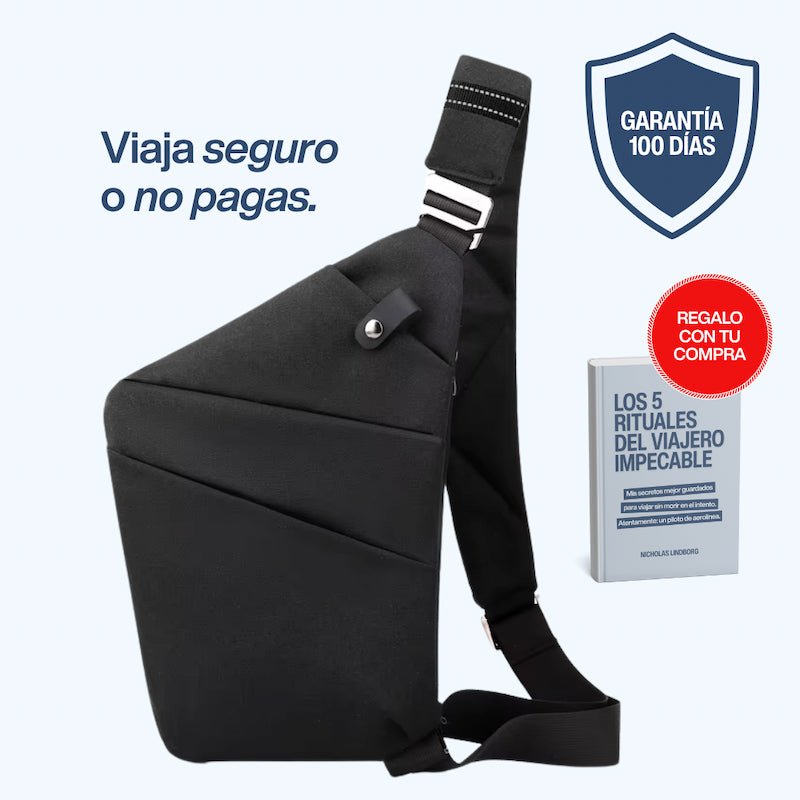 Trekka™ La MEJOR Bandolera Antirrobo Que Encontrarás - Opulenco