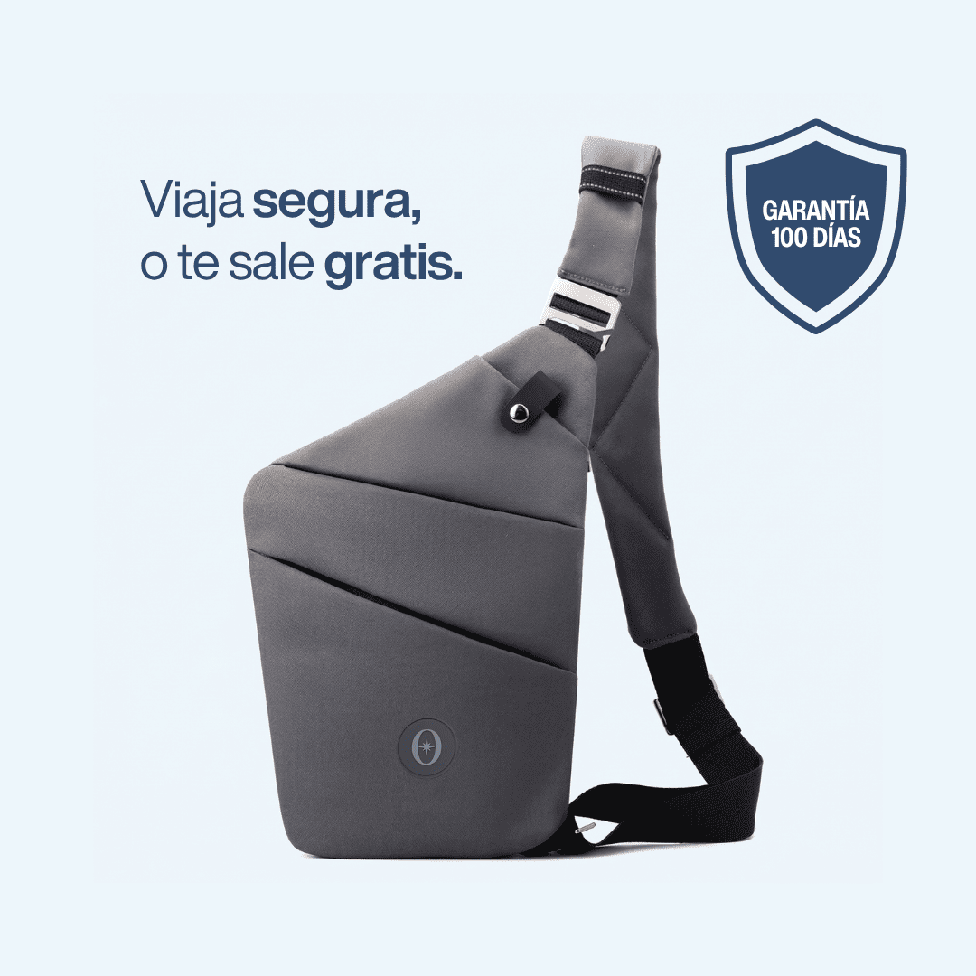 Trekka™ La MEJOR Bandolera Antirrobo Que Encontrarás - Opulenco