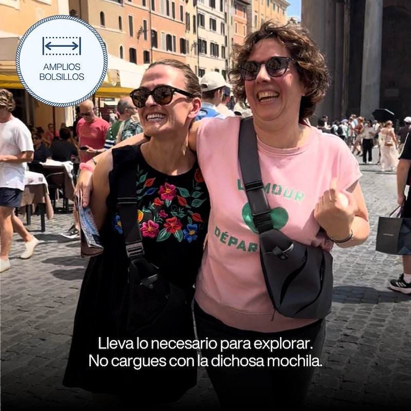 Trekka™ La MEJOR Bandolera Antirrobo Que Encontrarás - Opulenco